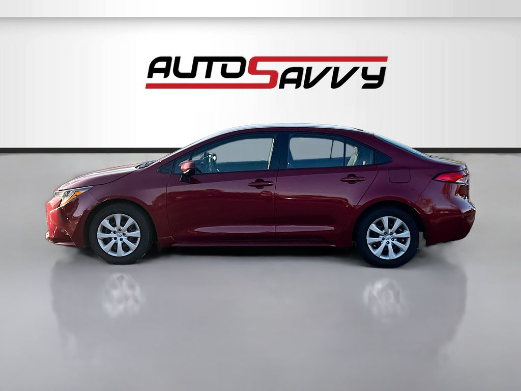 Used 2025 Red Toyota LE image 4
