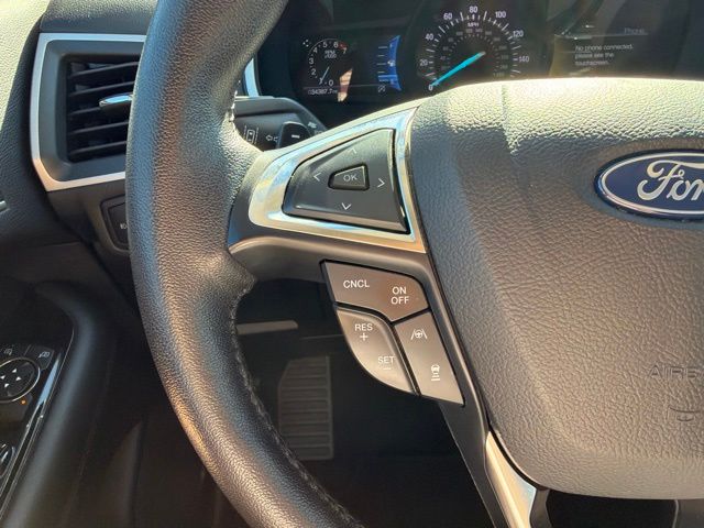 2020 Blue Ford Edge SEL AWD SUV