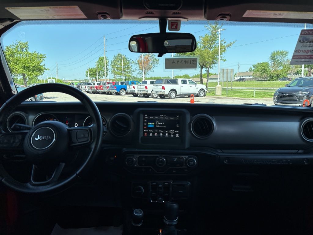 Used 2021 Jeep Wrangler Unlimited Sport S with VIN 1C4HJXDN1MW775327 for sale in Kansas City