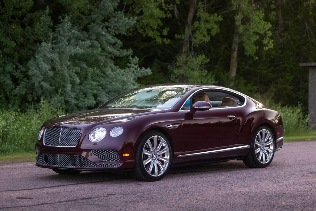 Rubino Red Metallic 2017 Bentley Continental GT Coupe All-Wheel Drive 8-Speed Automatic