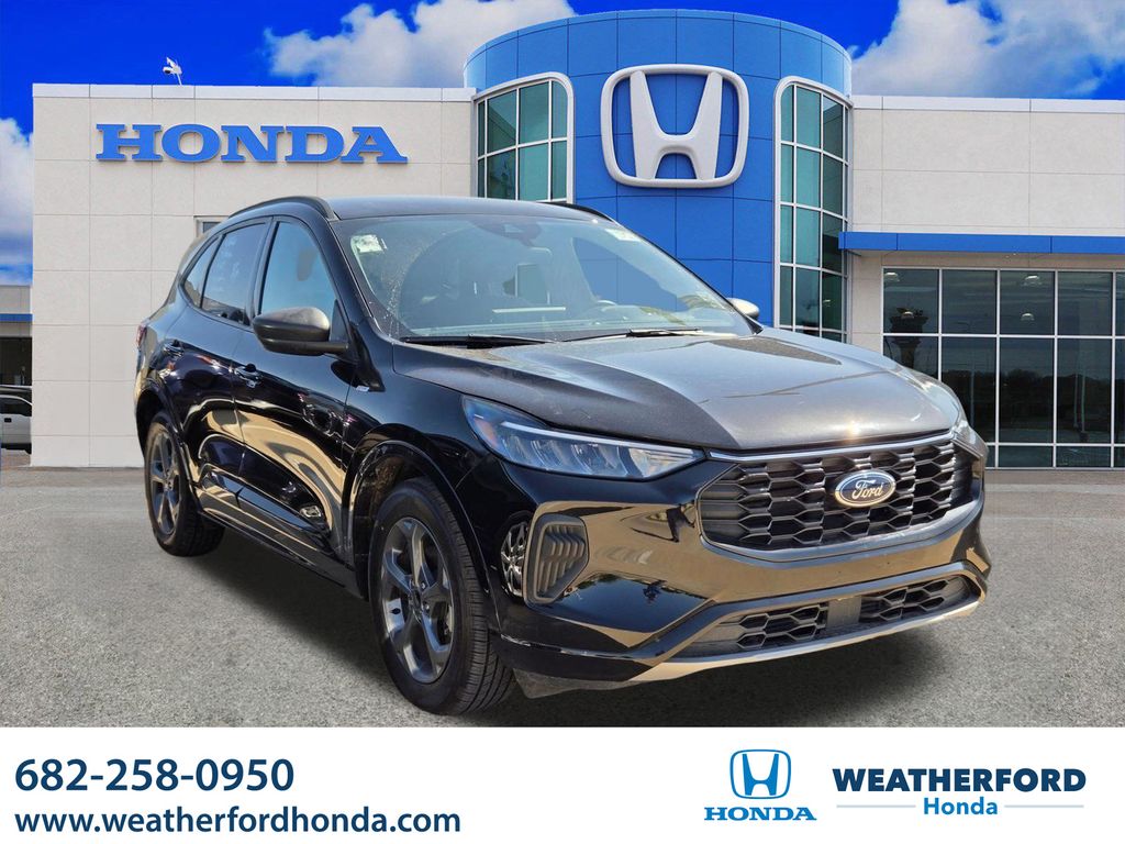 Black Metallic 2024 Ford Escape SUV / Crossover Front-Wheel Drive 8-Speed Automatic