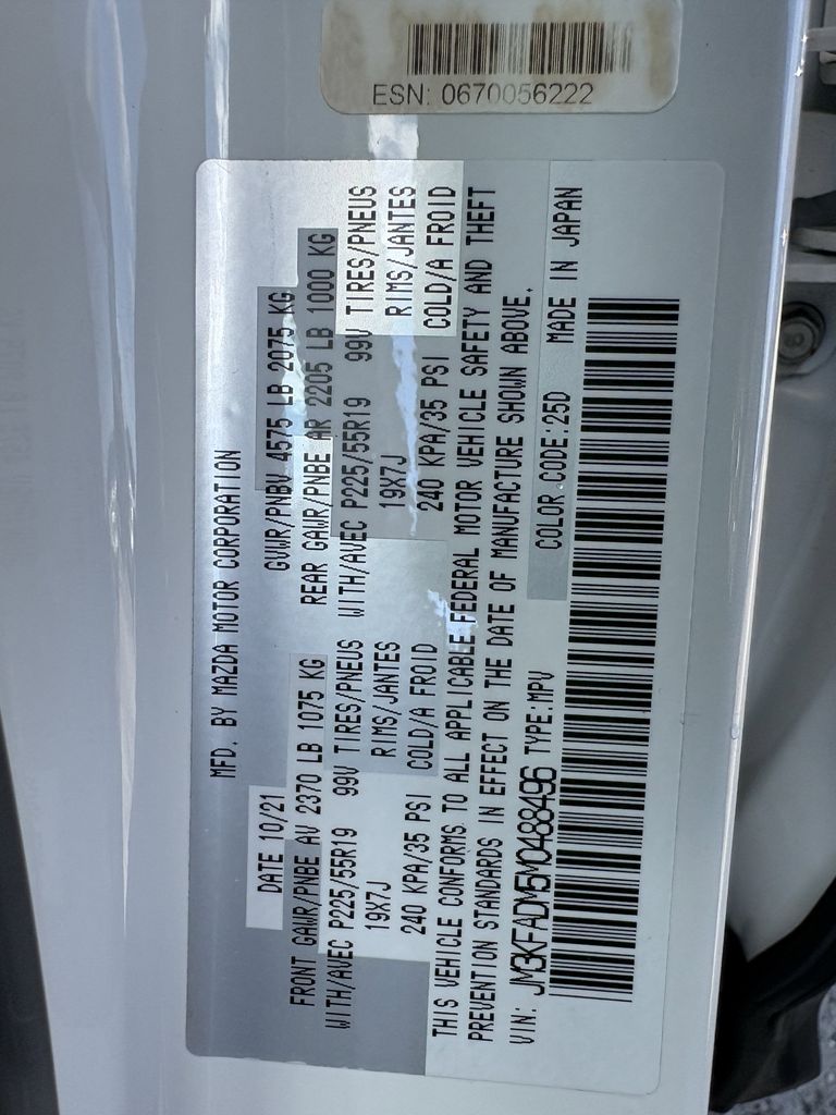 2021 Mazda CX-5 Grand Touring White at DeMontrond Automotive Group