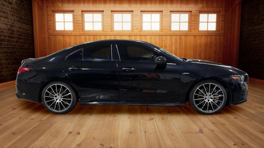Used 2022 Cosmos Black Metallic Mercedes-Benz CLA 35 AMG® image 2
