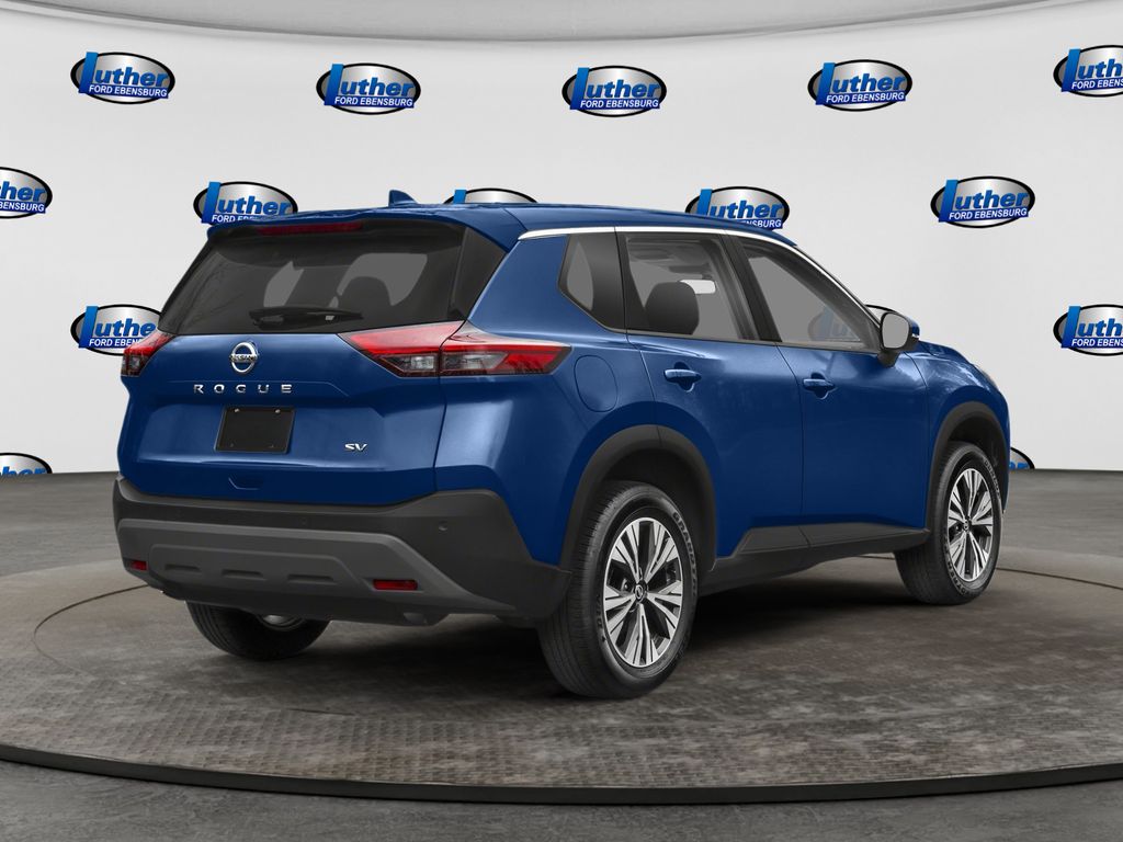 2023 Nissan Rogue SV Blue at Auto Express Mitsubishi