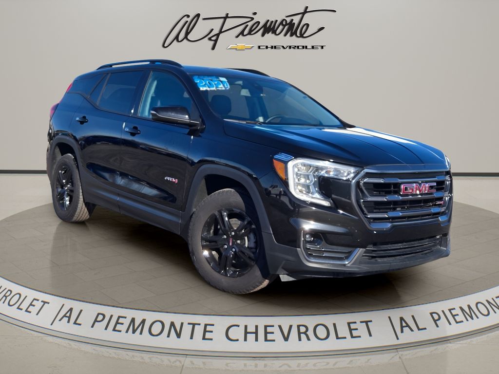 Black 2024 GMC Terrain AT4 AWD SUV / Crossover All-Wheel Drive 9-Speed Automatic