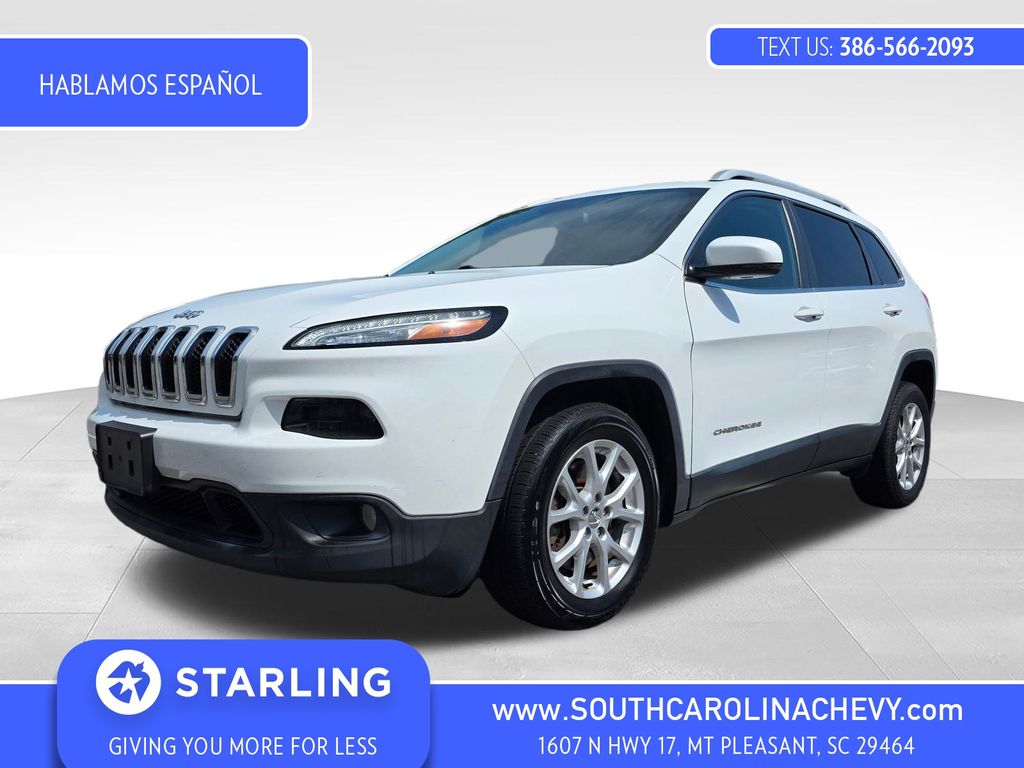 Bright White Clearcoat 2017 Jeep Cherokee SUV / Crossover Front-Wheel Drive 9-Speed Automatic