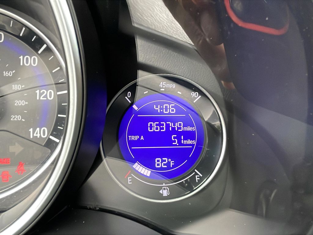 Aegean Blue Metallic 2016 Honda Fit LX Hatchback Front-Wheel Drive Continuously Variable Transmission