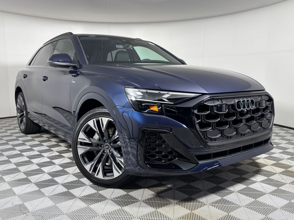 Blue 2025 Audi Q8 quattro Prestige 55 TFSI SUV / Crossover All-Wheel Drive 8-Speed Automatic