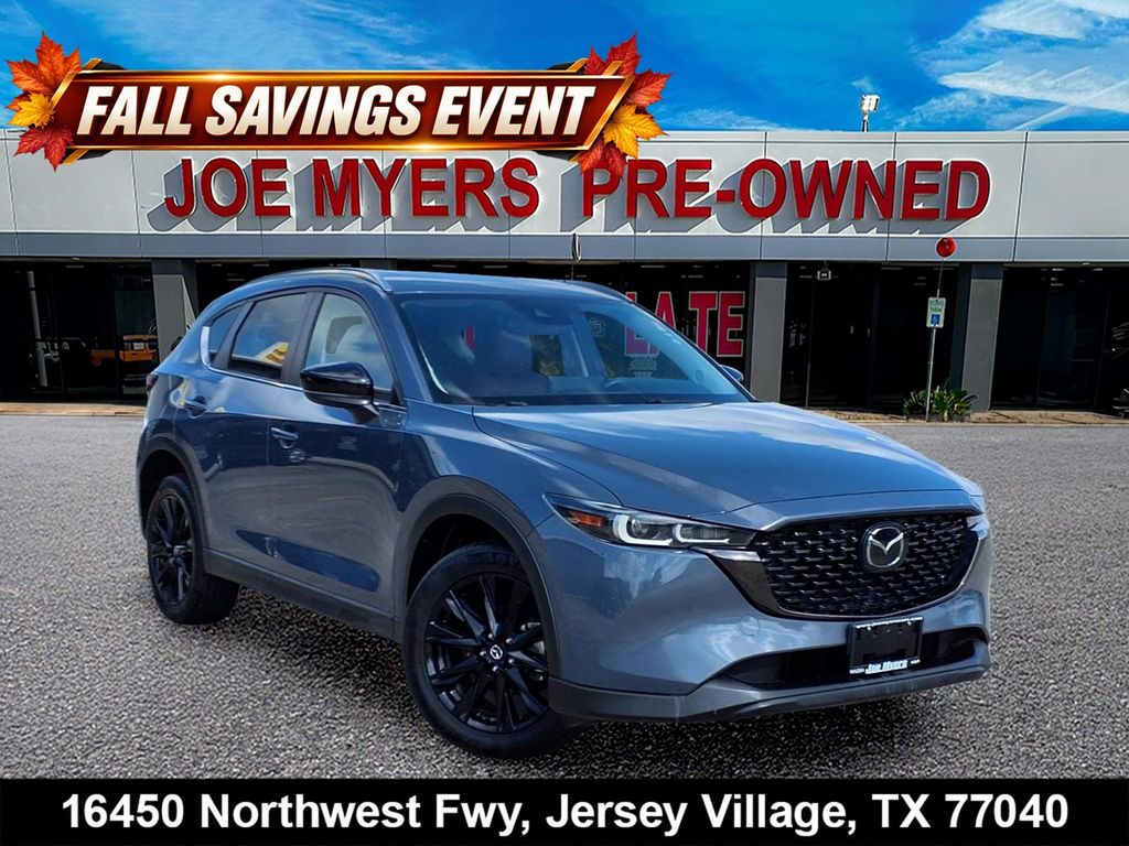 2022 Mazda CX-5 2.5 S Carbon Edition Gray at Emmons Autoplex