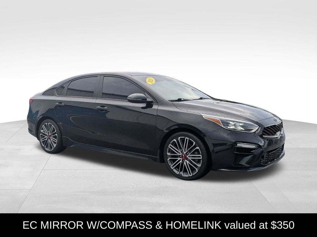 Aurora Black 2021 Kia Forte Sedan Front-Wheel Drive 7-Speed Automatic
