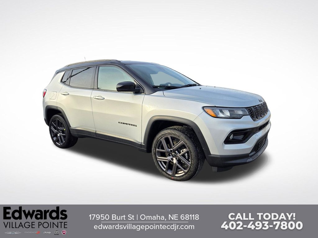 Silver Zynith Metallic Clearcoat 2026 Jeep Compass SUV / Crossover Four-Wheel Drive 8-Speed Automatic