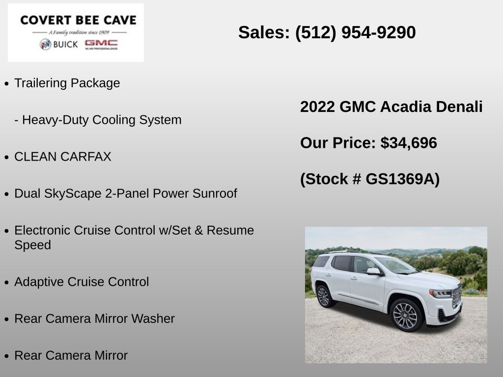 Used 2022 White GMC Denali image 18