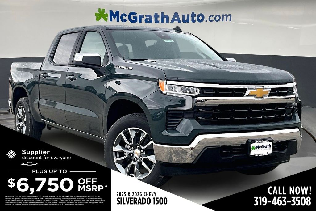 2026 Chevrolet Silverado 1500 LT Crew Cab 4WD