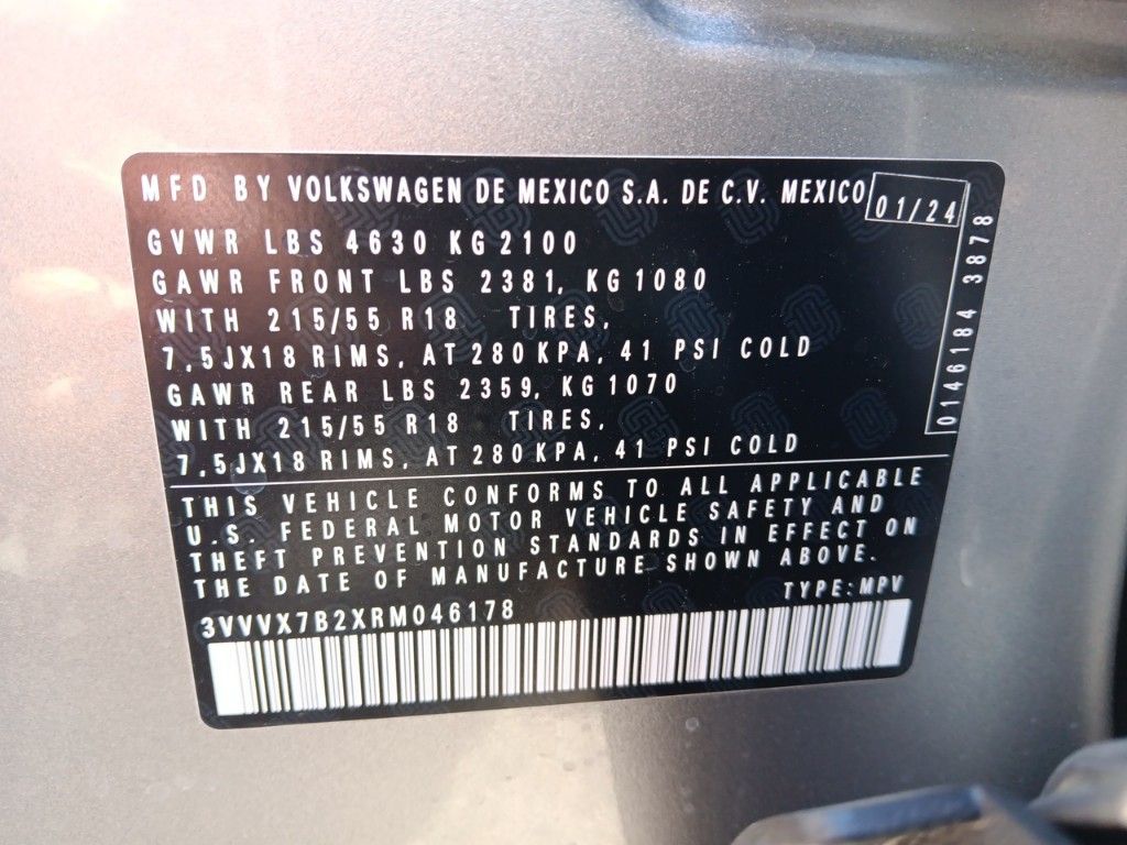 2024 Volkswagen Taos 1.5T SE 29