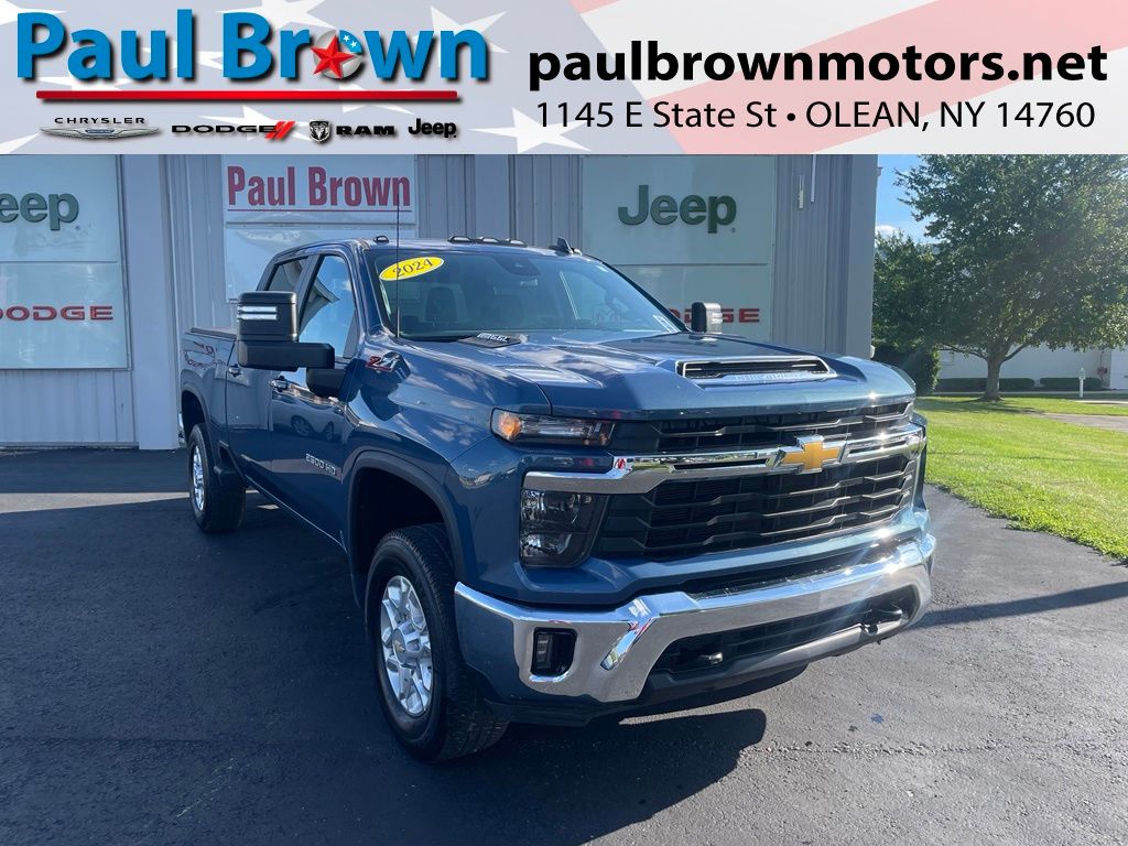 Lakeshore Blue Metallic 2024 Chevrolet Silverado 2500HD Pickup Truck Four-Wheel Drive Automatic