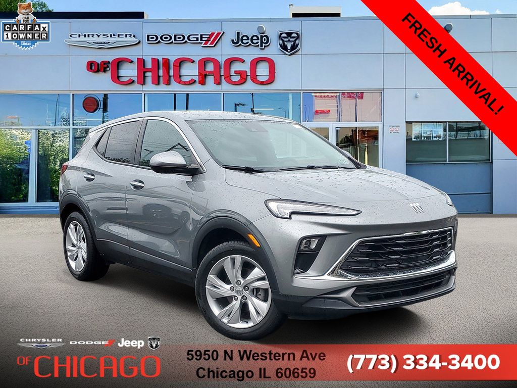 Moonstone Gray Metallic 2024 Buick Encore GX SUV / Crossover Front-Wheel Drive Continuously Variable Transmission