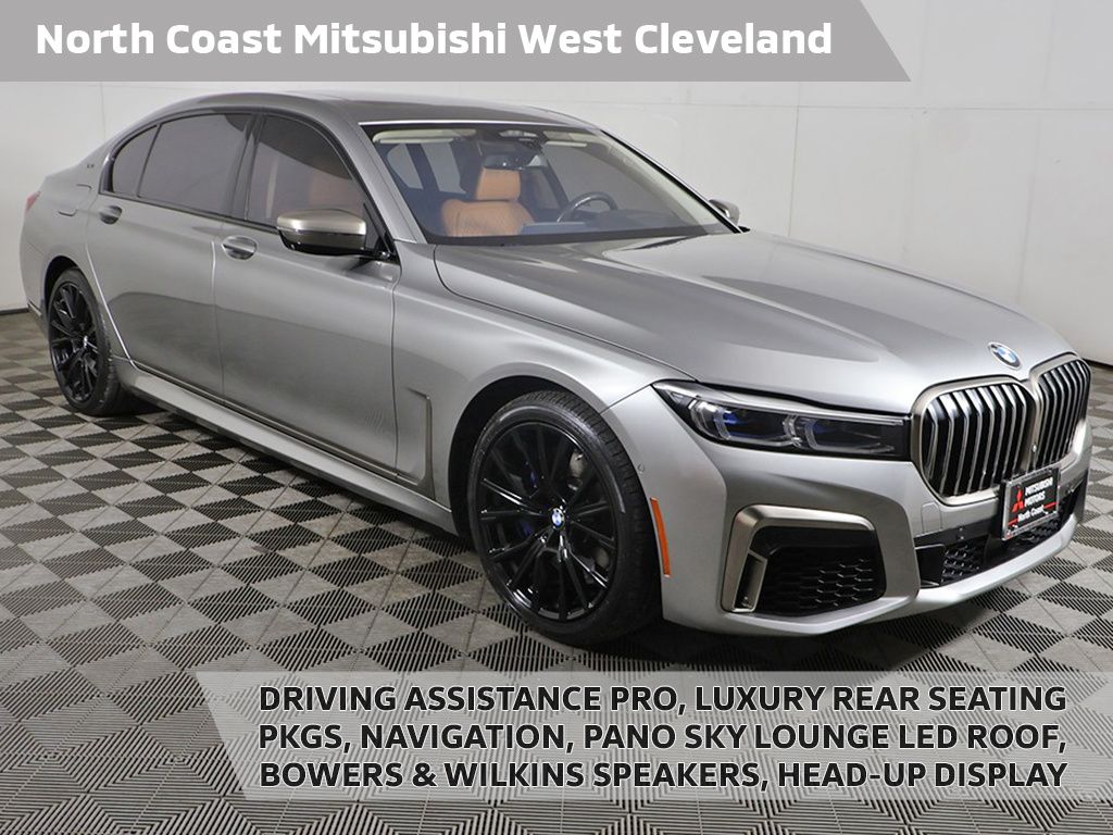 Donington Gray Metallic 2020 BMW 7 Series M760i xDrive AWD Sedan All-Wheel Drive 8-Speed Automatic