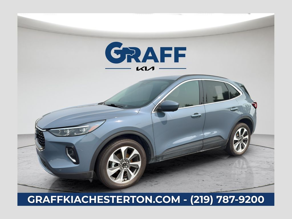 Vapor Blue 2023 Ford Escape SUV / Crossover All-Wheel Drive 8-Speed Automatic
