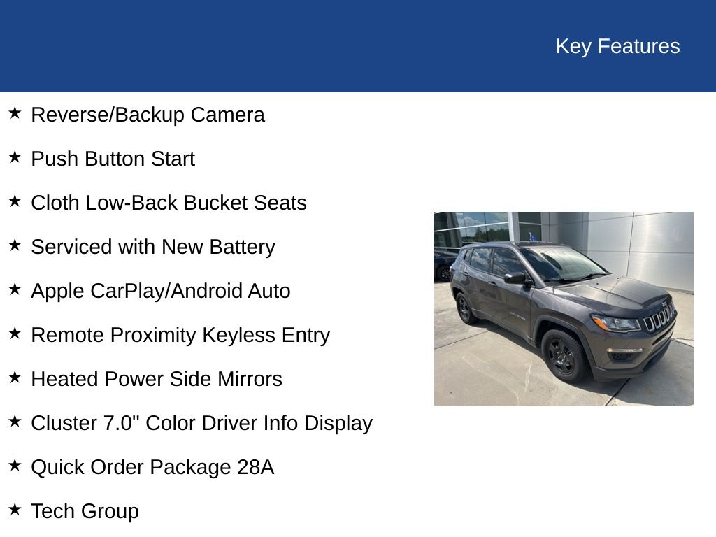 2020 Jeep Compass Sport