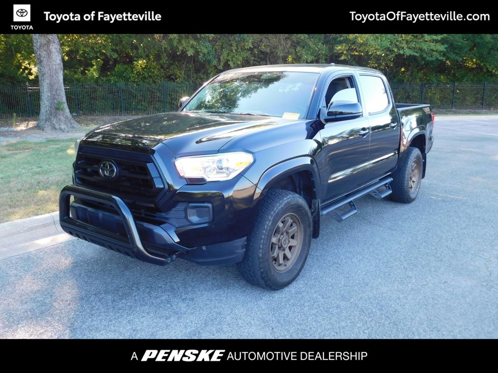 Black 2023 Toyota Tacoma Pickup Truck Four-Wheel Drive 6-Speed Automatic