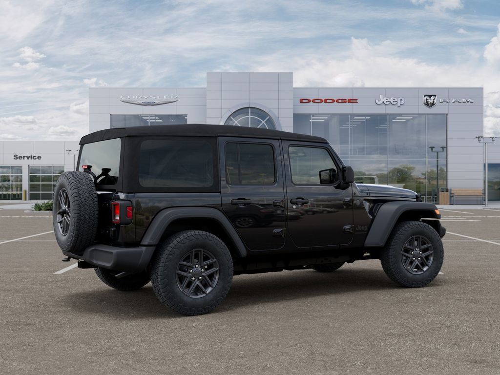 New 2025 Black Clearcoat Jeep Sport S image 3