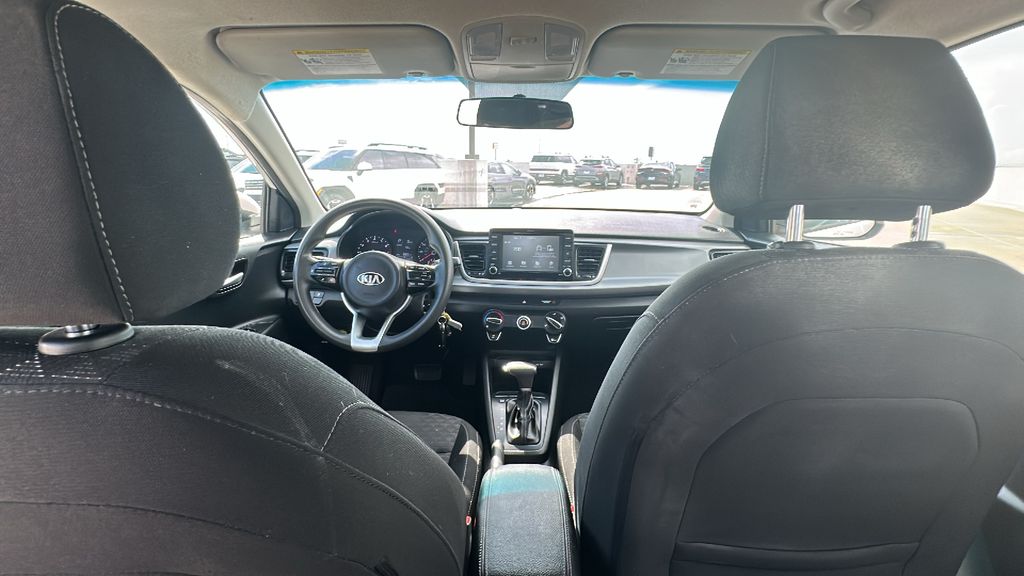 2019 Kia Rio S White at Emmons Autoplex