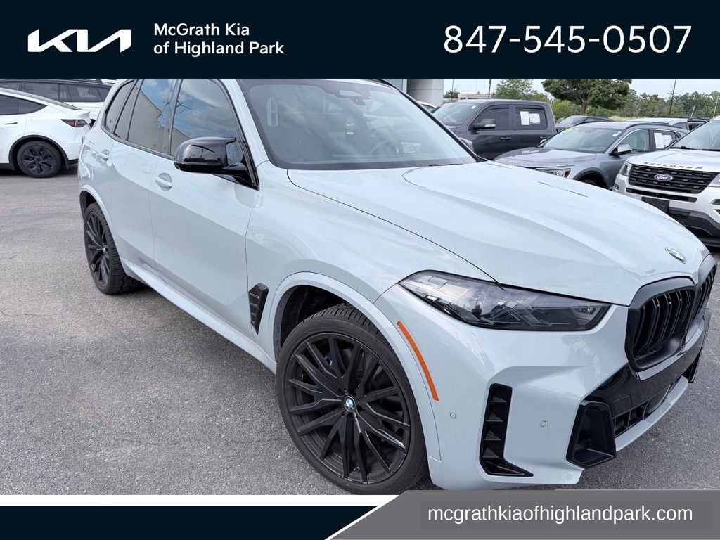 Gray (Brooklyn Grey Metallic) 2025 BMW X5 SUV / Crossover All-Wheel Drive 8-Speed Automatic