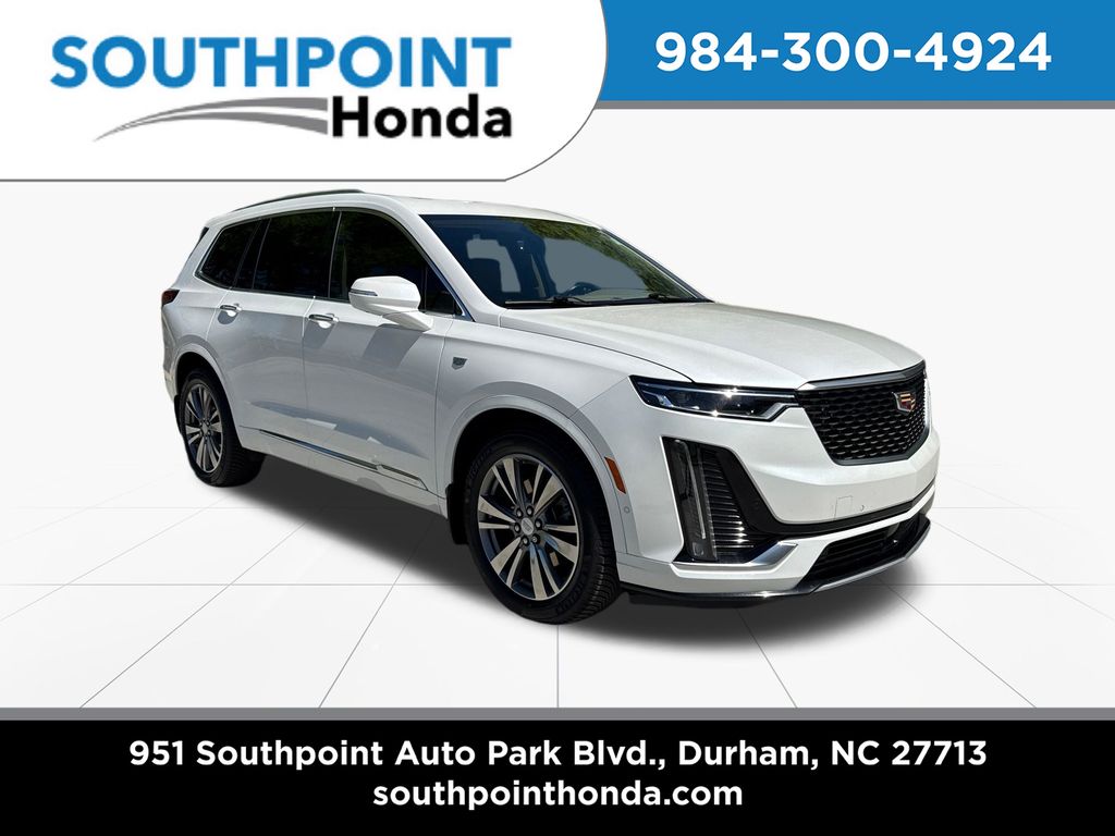 Crystal White Tricoat 2021 Cadillac XT6 Premium Luxury FWD SUV / Crossover Front-Wheel Drive 9-Speed Automatic