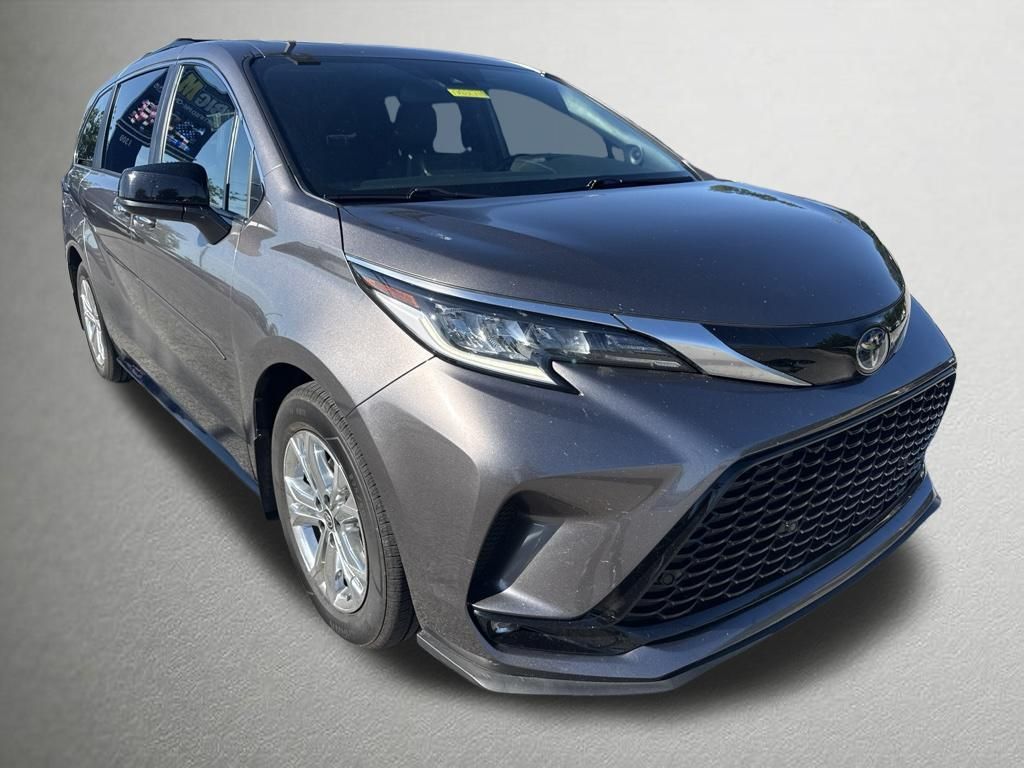 Predawn Gray Mica 2022 Toyota Sienna Minivan All-Wheel Drive Continuously Variable Transmission