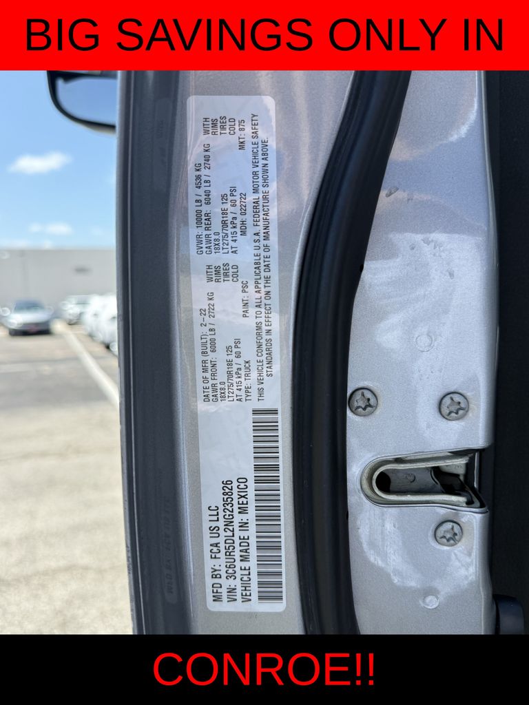 2022 Ram 2500 Big Horn Silver at Emmons Autoplex
