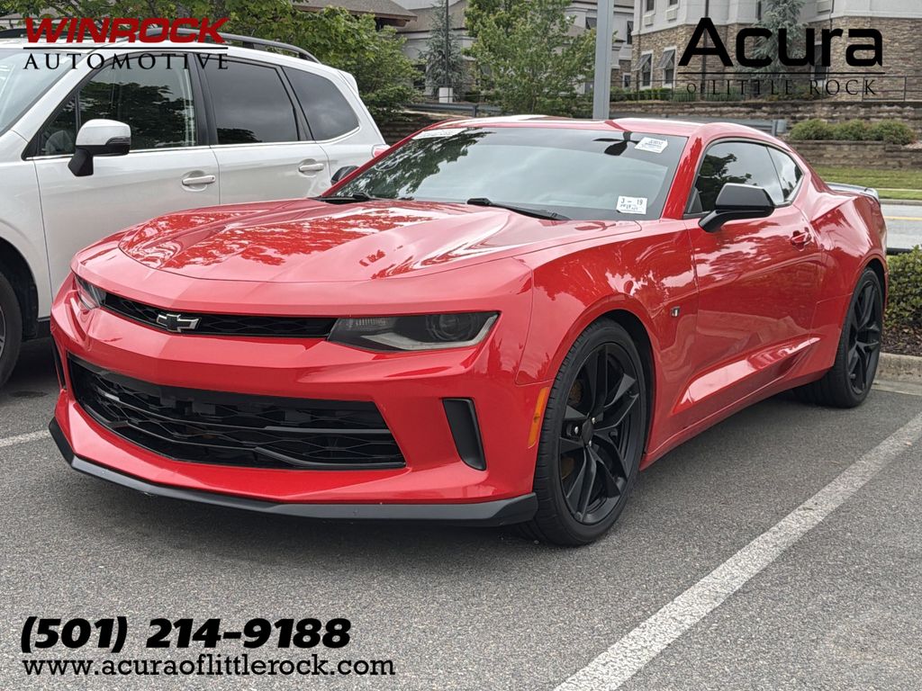 Red Hot 2018 Chevrolet Camaro 2LT Coupe RWD Coupe Rear-Wheel Drive 6-Speed Manual