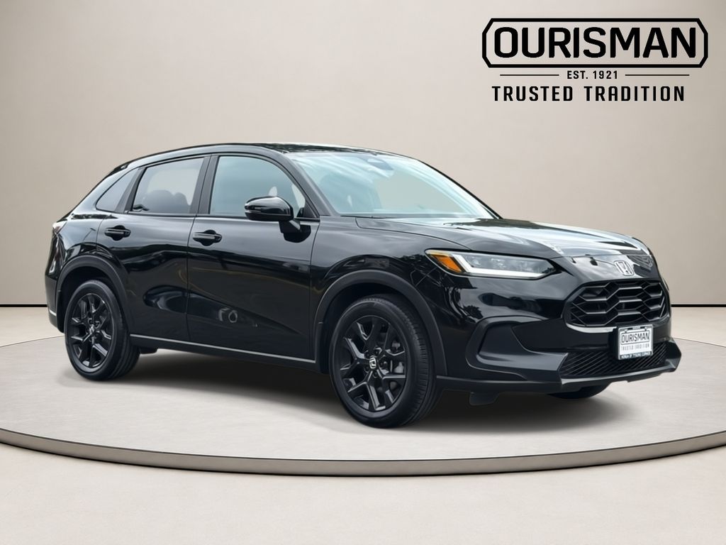 Crystal Black Pearl 2025 Honda HR-V SUV / Crossover All-Wheel Drive Continuously Variable Transmission