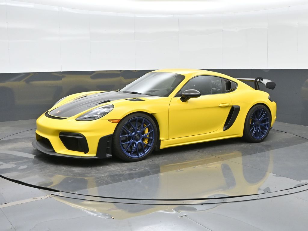 Racing Yellow 2024 Porsche 718 Cayman GT4 RS RWD Coupe Rear-Wheel Drive 7-Speed Automatic