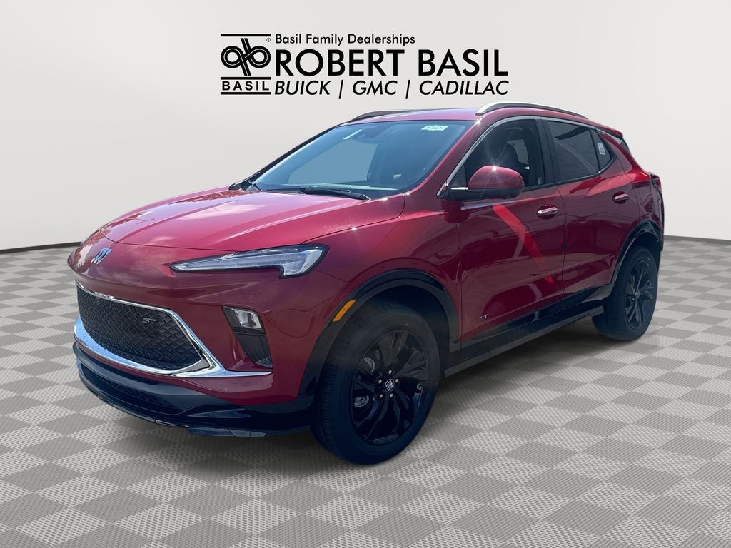 Brilliant Red 2026 Buick Encore GX SUV / Crossover All-Wheel Drive 9-Speed Automatic