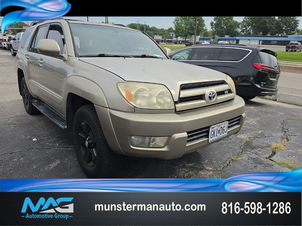 Dorado Gold Pearl 2005 Toyota 4Runner SUV / Crossover Four-Wheel Drive 5-Speed Automatic Overdrive