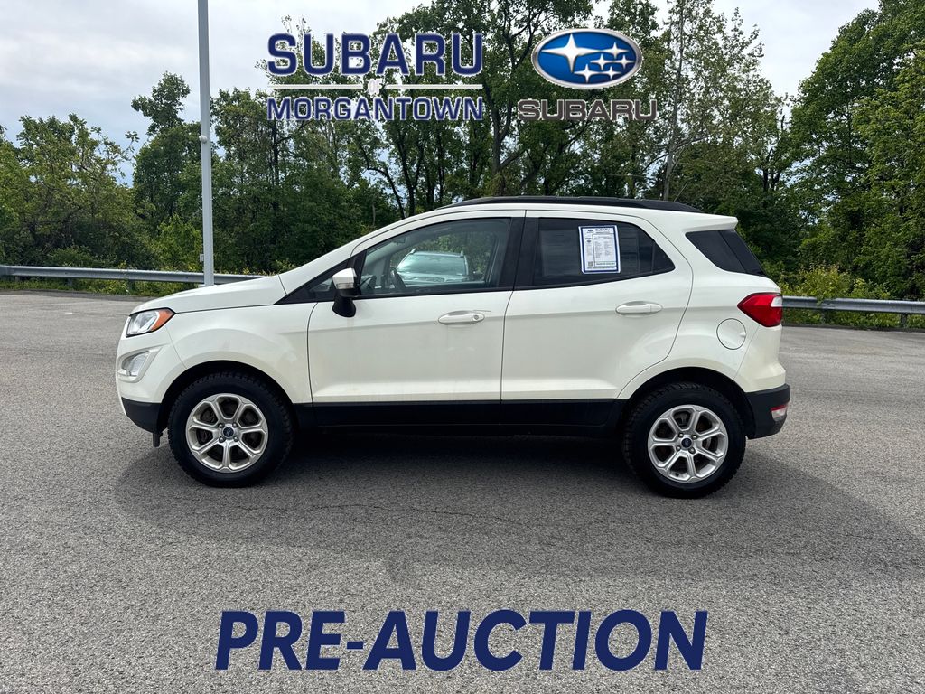 Diamond White 2021 Ford EcoSport SUV / Crossover All-Wheel Drive 6-Speed Automatic