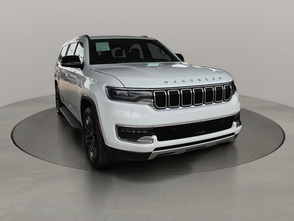 Bright White Clearcoat 2023 Jeep Wagoneer L Series II RWD SUV / Crossover 4X2 8-Speed Automatic