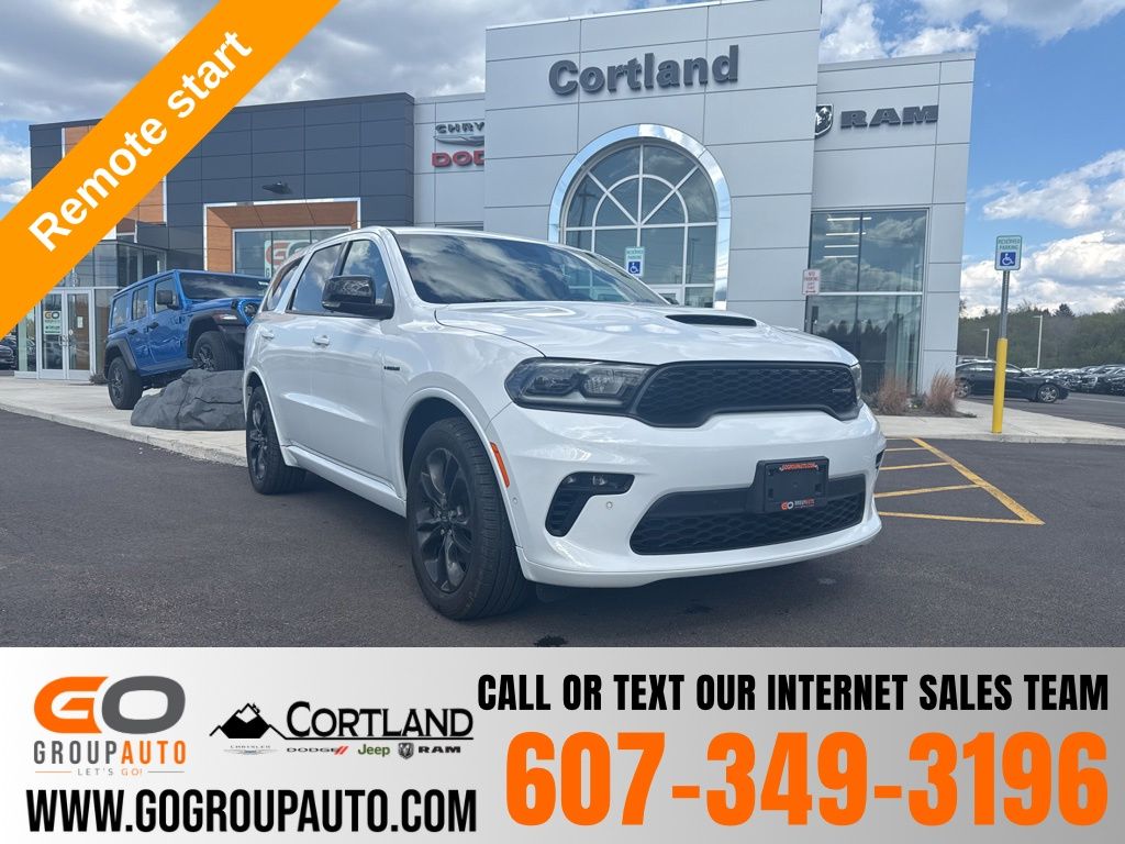 White Knuckle Clearcoat 2022 Dodge Durango SUV / Crossover All-Wheel Drive 8-Speed Automatic
