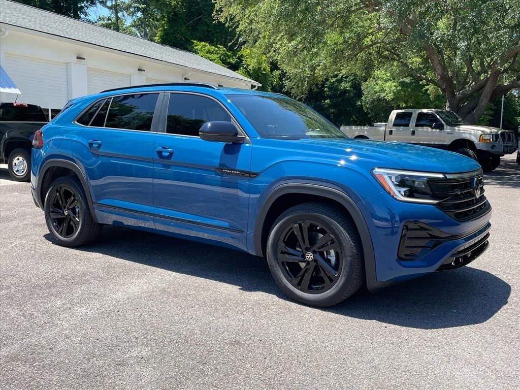 Blue 2026 Volkswagen Atlas Cross Sport SEL R-Line Black 4Motion SUV / Crossover All-Wheel Drive 8-Speed Automatic