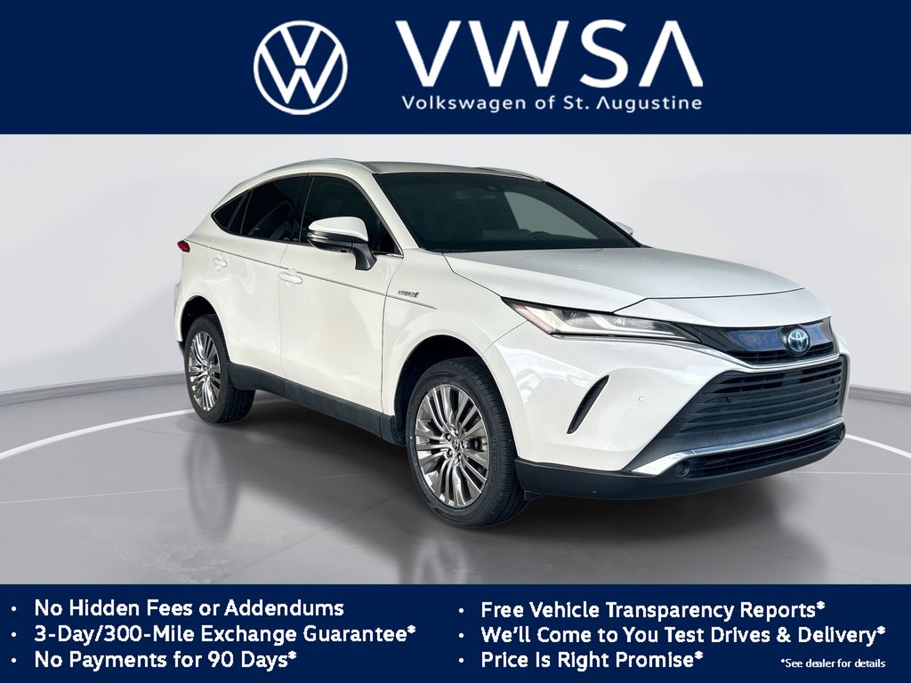 White (Blizzard Pearl) 2021 Toyota Venza SUV / Crossover All-Wheel Drive Continuously Variable Transmission