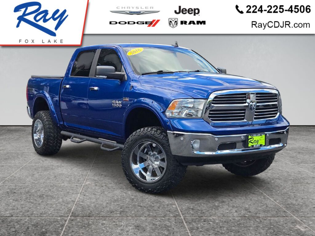 Blue Streak 2016 RAM 1500 Pickup Truck Four-Wheel Drive 8-Speed Automatic