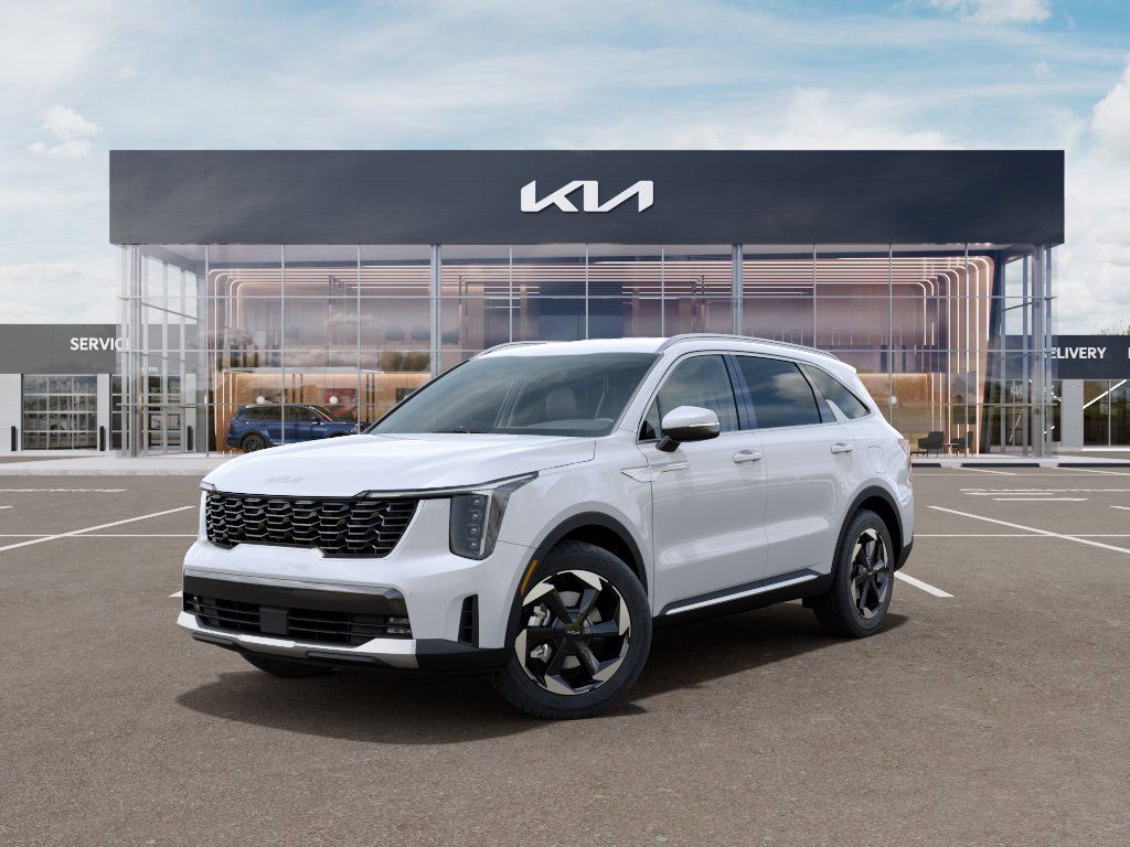 Snow White Pearl 2026 Kia Sorento Hybrid SUV / Crossover All-Wheel Drive 6-Speed Automatic