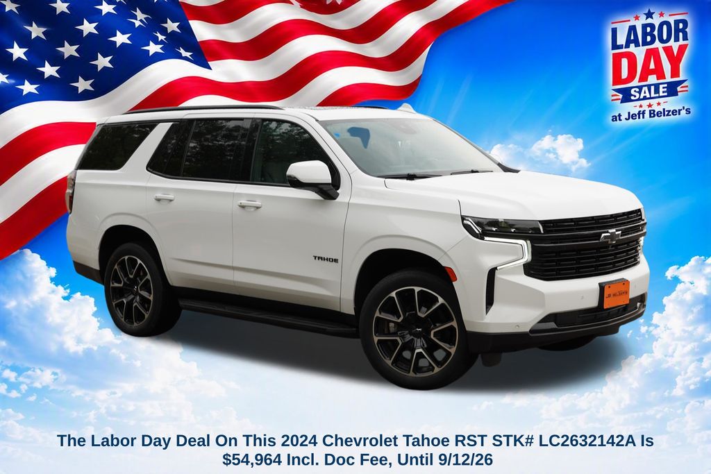 Summit White 2024 Chevrolet Tahoe SUV / Crossover Four-Wheel Drive 