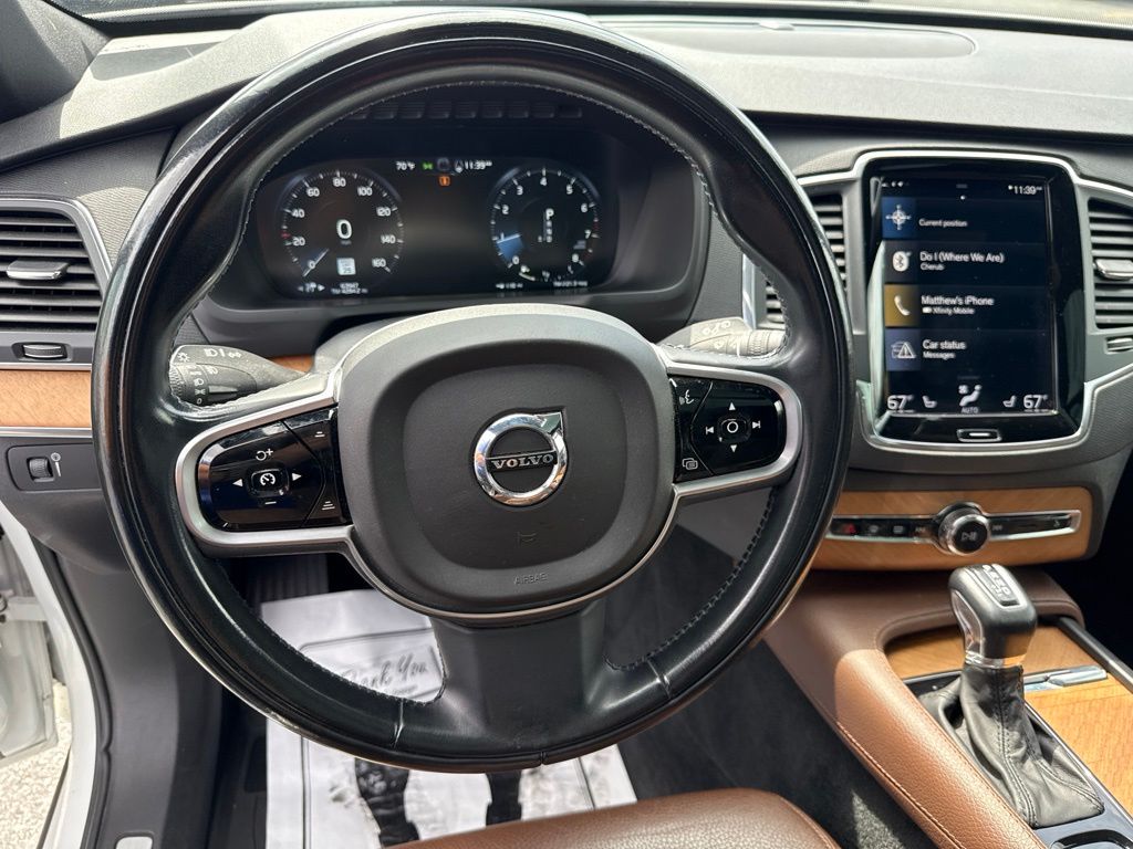 2021 Volvo XC90 T6 Momentum White at Subaru and VW of Moon Township