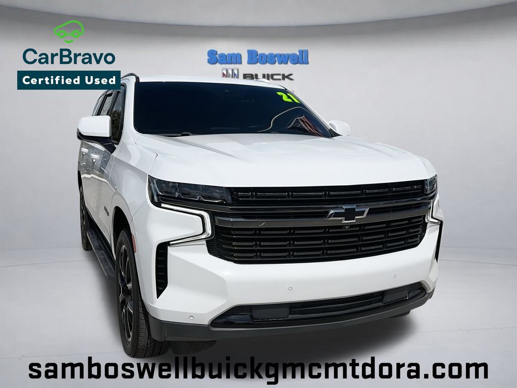 Summit White 2021 Chevrolet Tahoe SUV / Crossover 4X2 