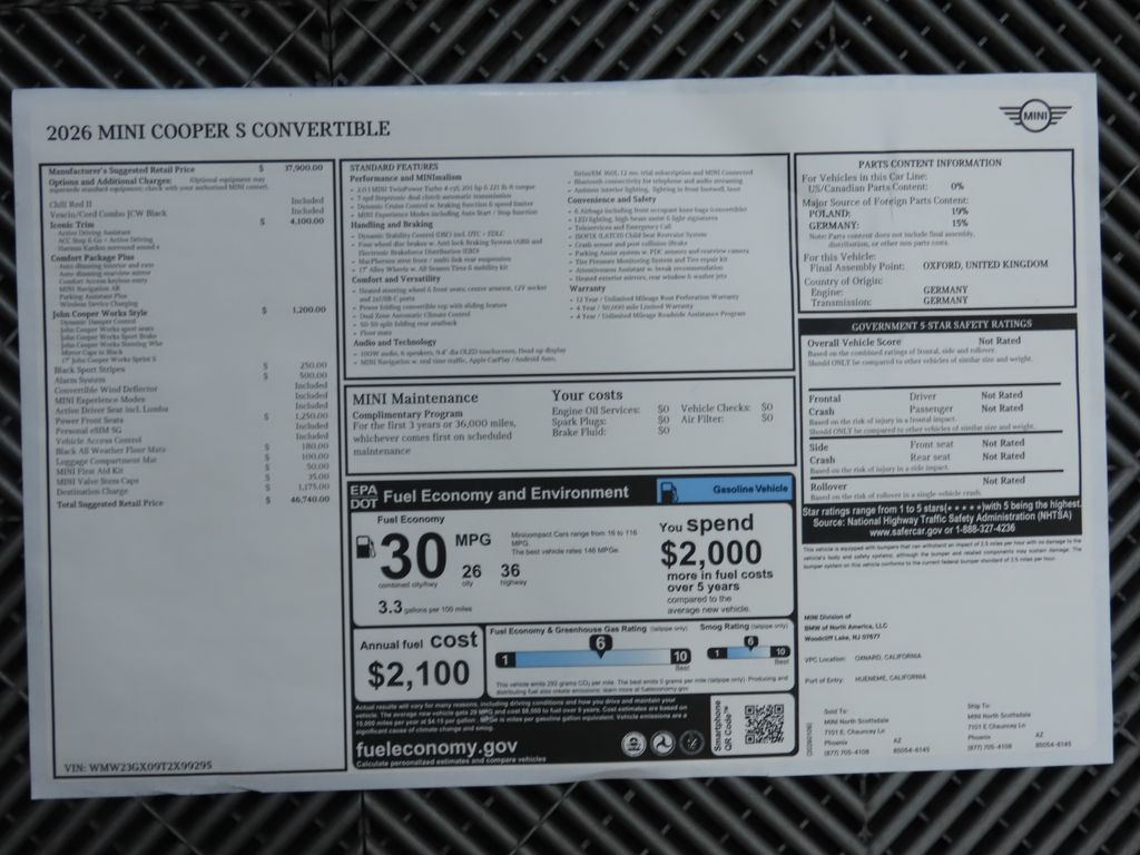Thumbnail: 2026 MINI Cooper - 17