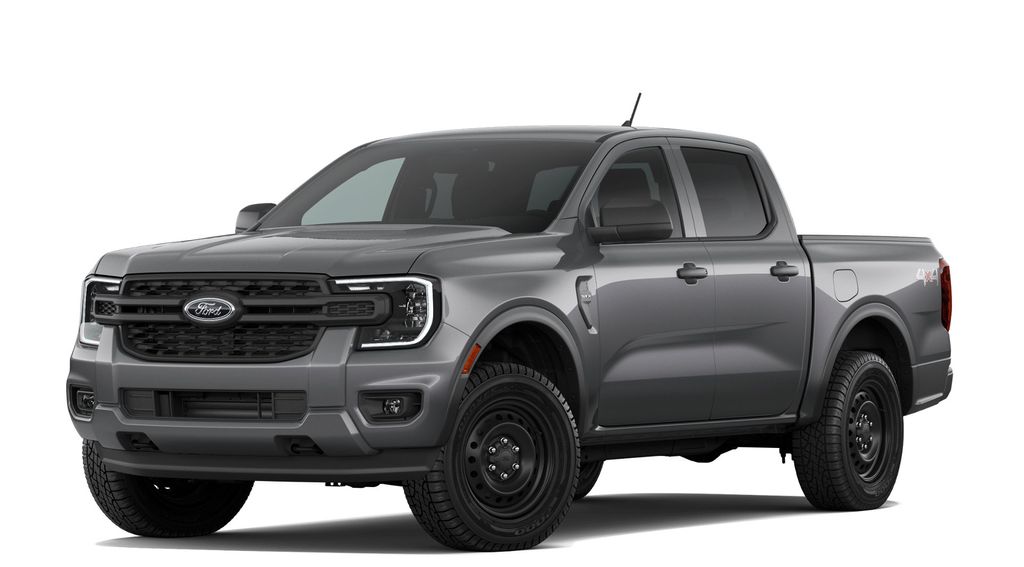 Gray Metallic 2026 Ford Ranger Pickup Truck Four-Wheel Drive Automatic