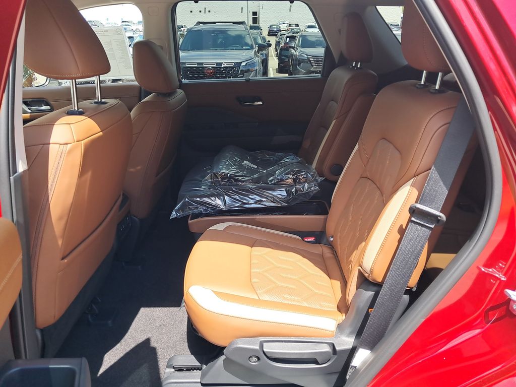 2026 Nissan Pathfinder Platinum Red at John Sisson Motors