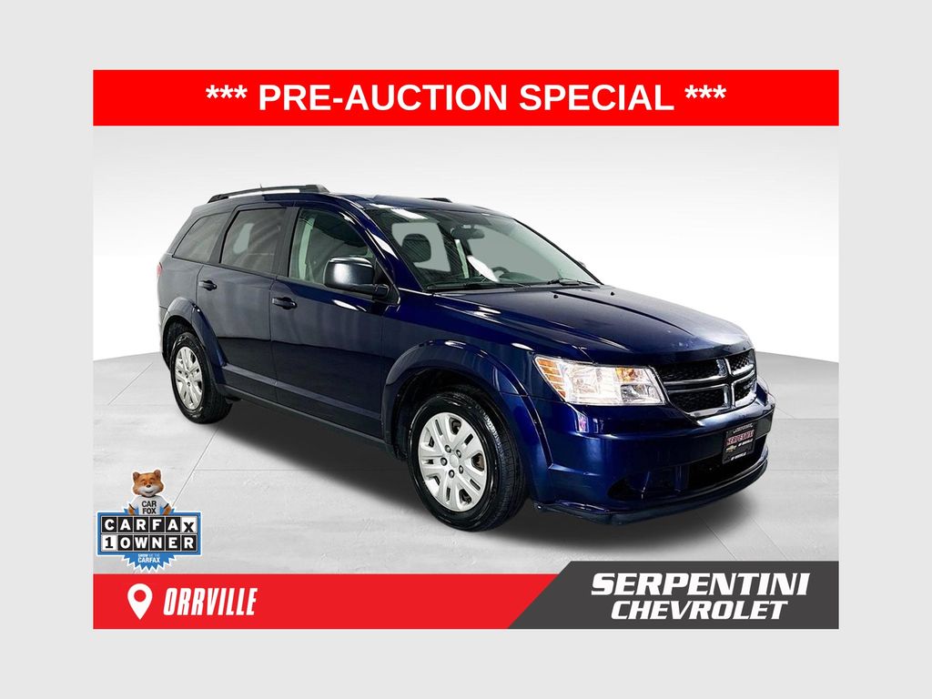 Contusion Blue Pearlcoat 2017 Dodge Journey SE FWD SUV / Crossover Front-Wheel Drive 4-Speed Automatic