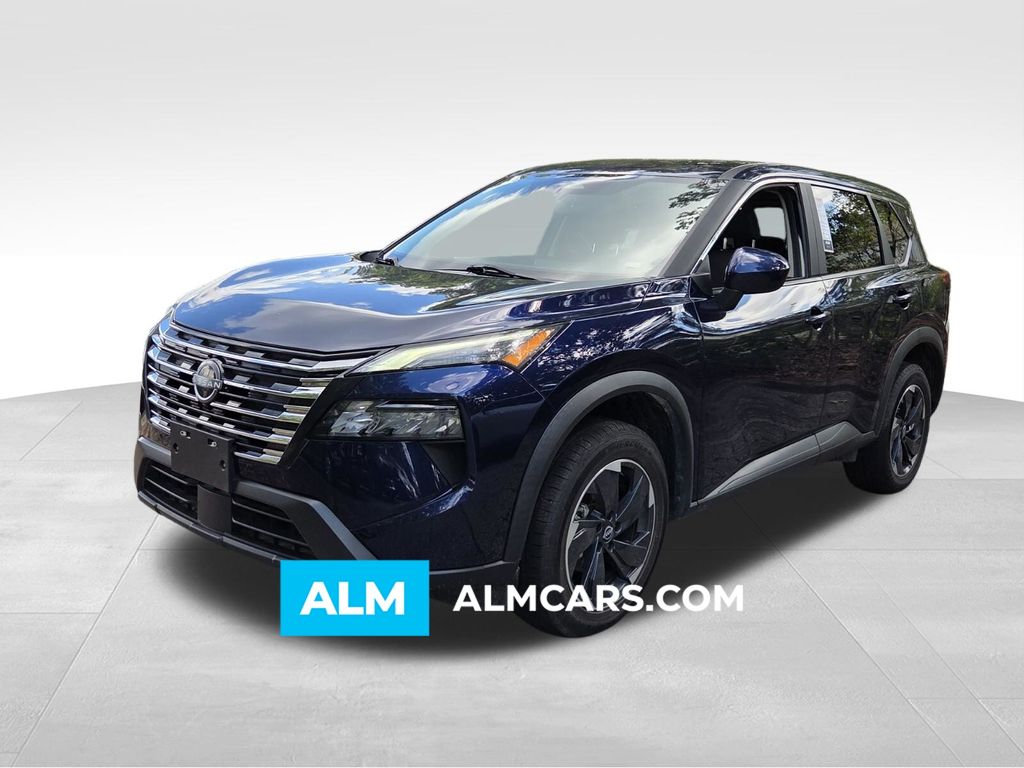 Deep Ocean Blue Pearl 2024 Nissan Rogue SUV / Crossover All-Wheel Drive Continuously Variable Transmission